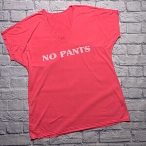 Show Me Your Mumu ‘No Pants’ Tee in Pink
